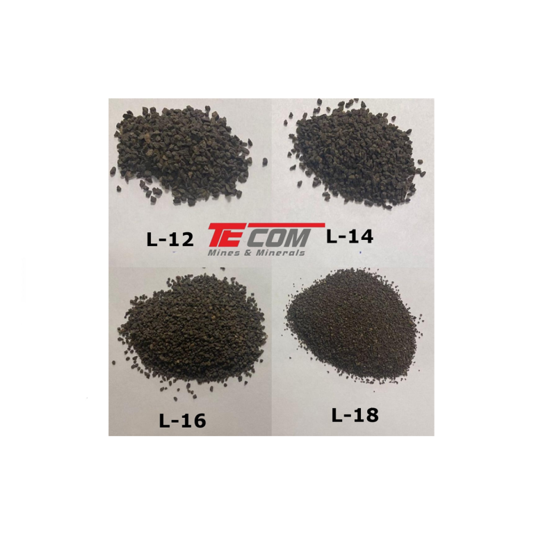 Turkish emery corundum grains in stock