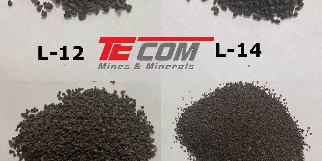 Turkish emery corundum grains in stock
