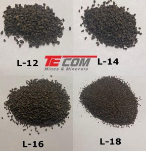 Turkish emery corundum grains in stock