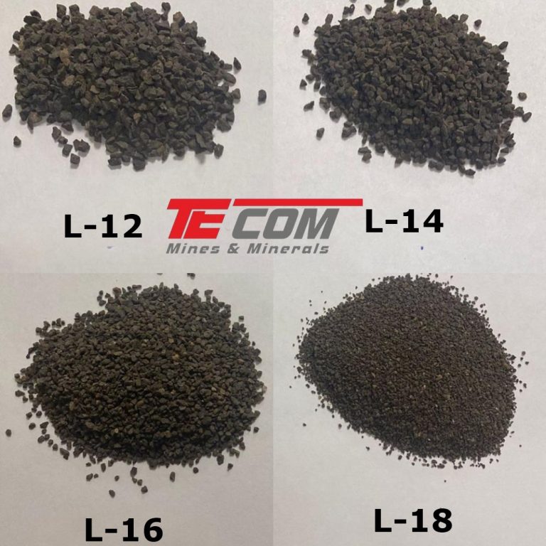 Turkish emery corundum grains in stock