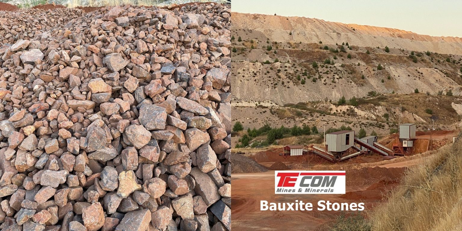 turkish origin bauxite stones in stock