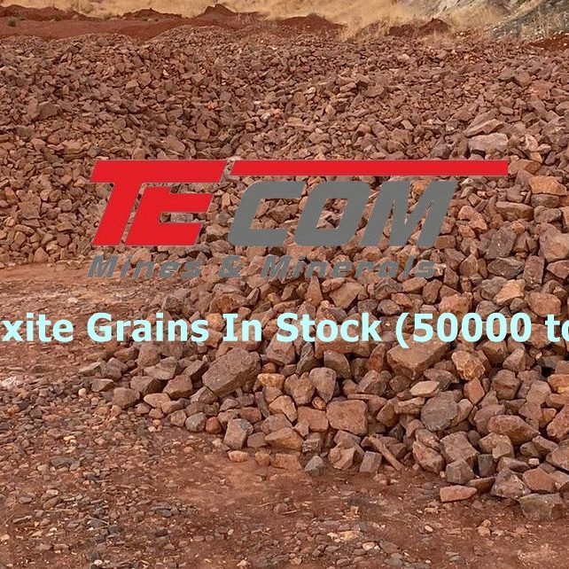 Turkish bauxite in stock 50000 tons for cement and aluminum production